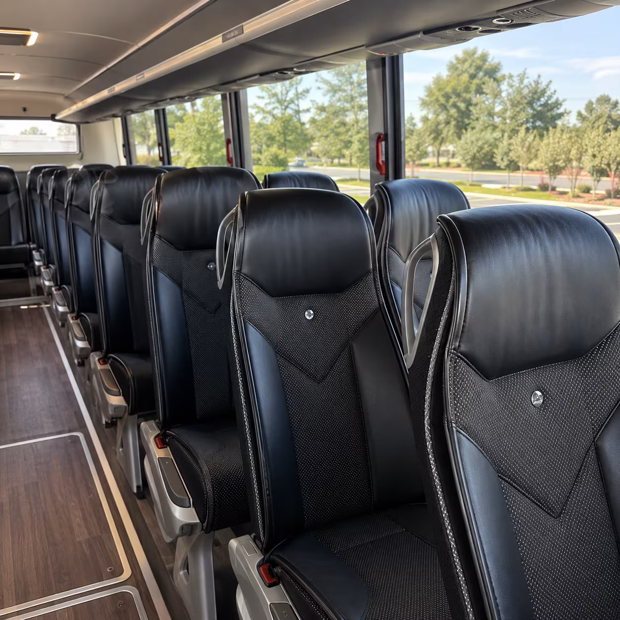 Nashville Airport Shuttle & Transportation onboard seating