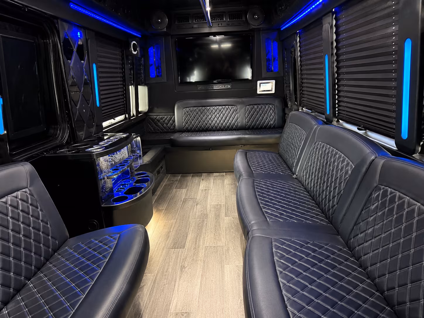 Nashville Bachelor & Bachelorette Transportation party bus exterior