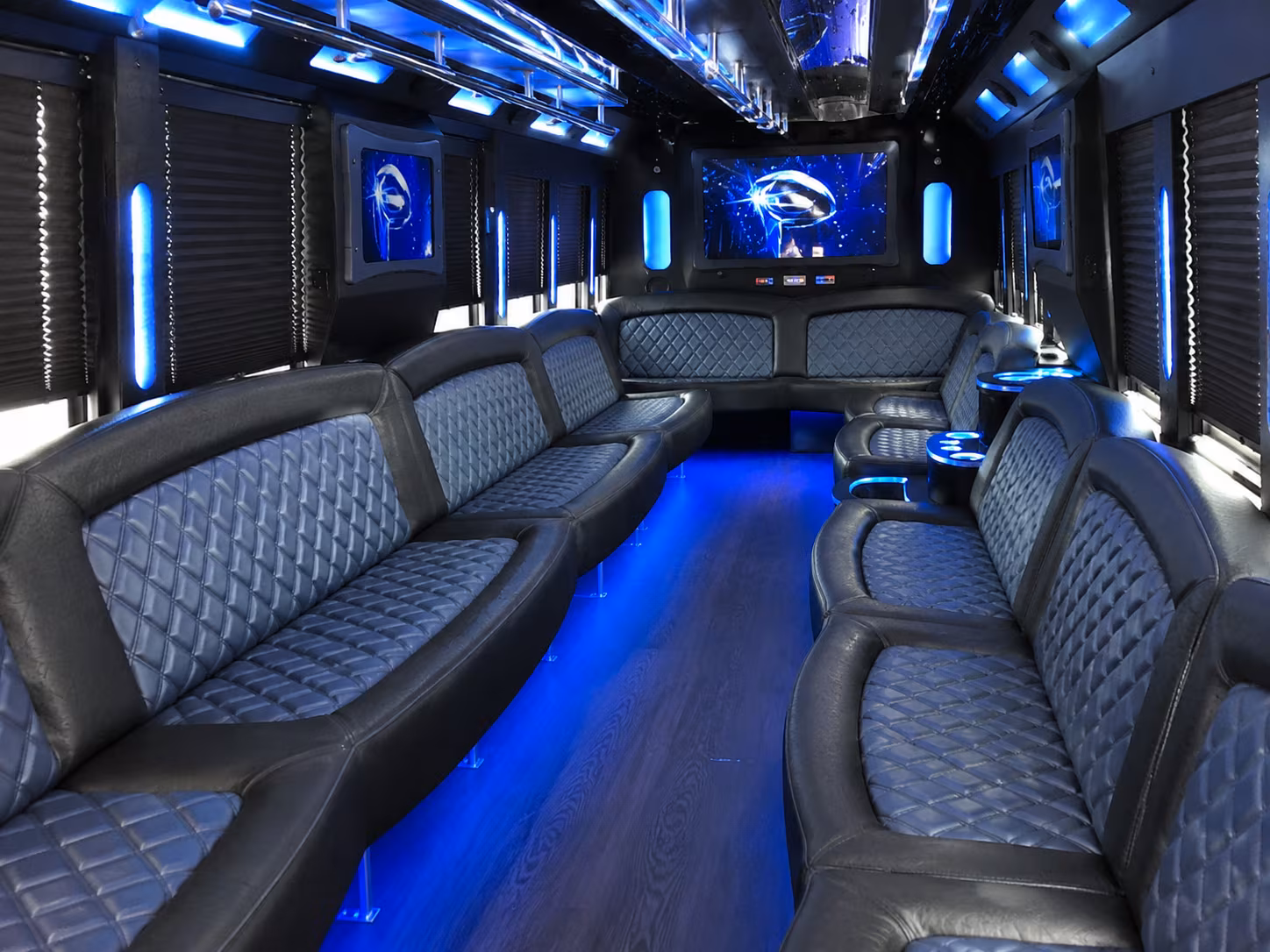 Nashville Concert & Music Festival Transportation onboard seating