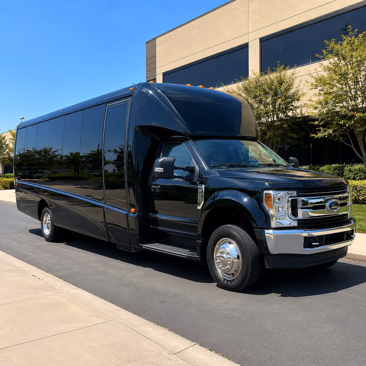 Nashville Corporate Transportation party bus exterior