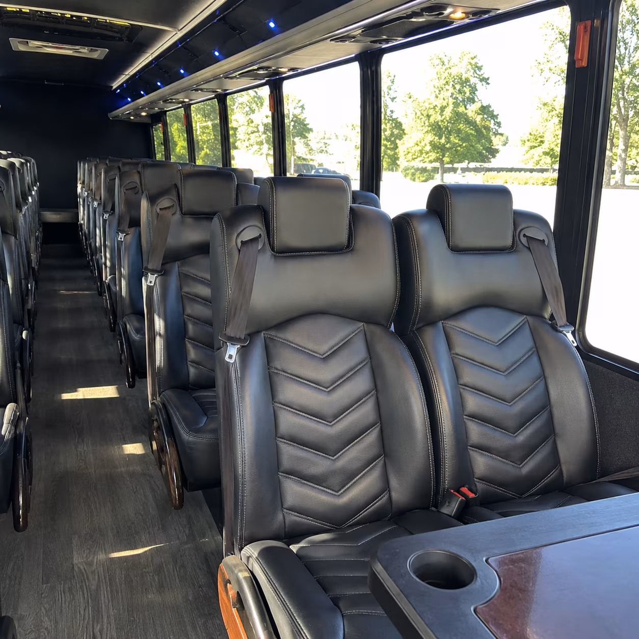 Nashville Corporate Transportation party bus exterior