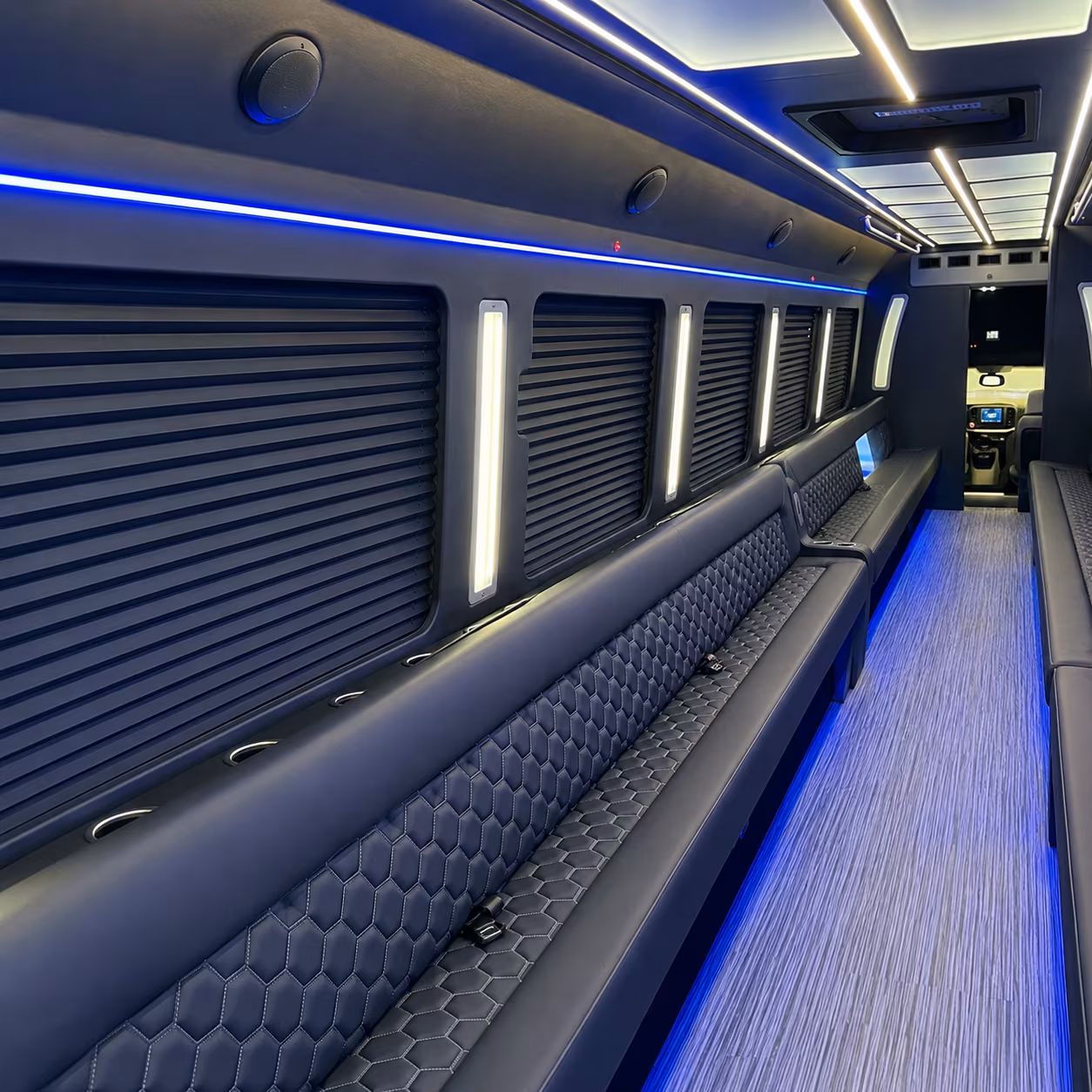 Nashville Prom & Homecoming Transportation party bus exterior