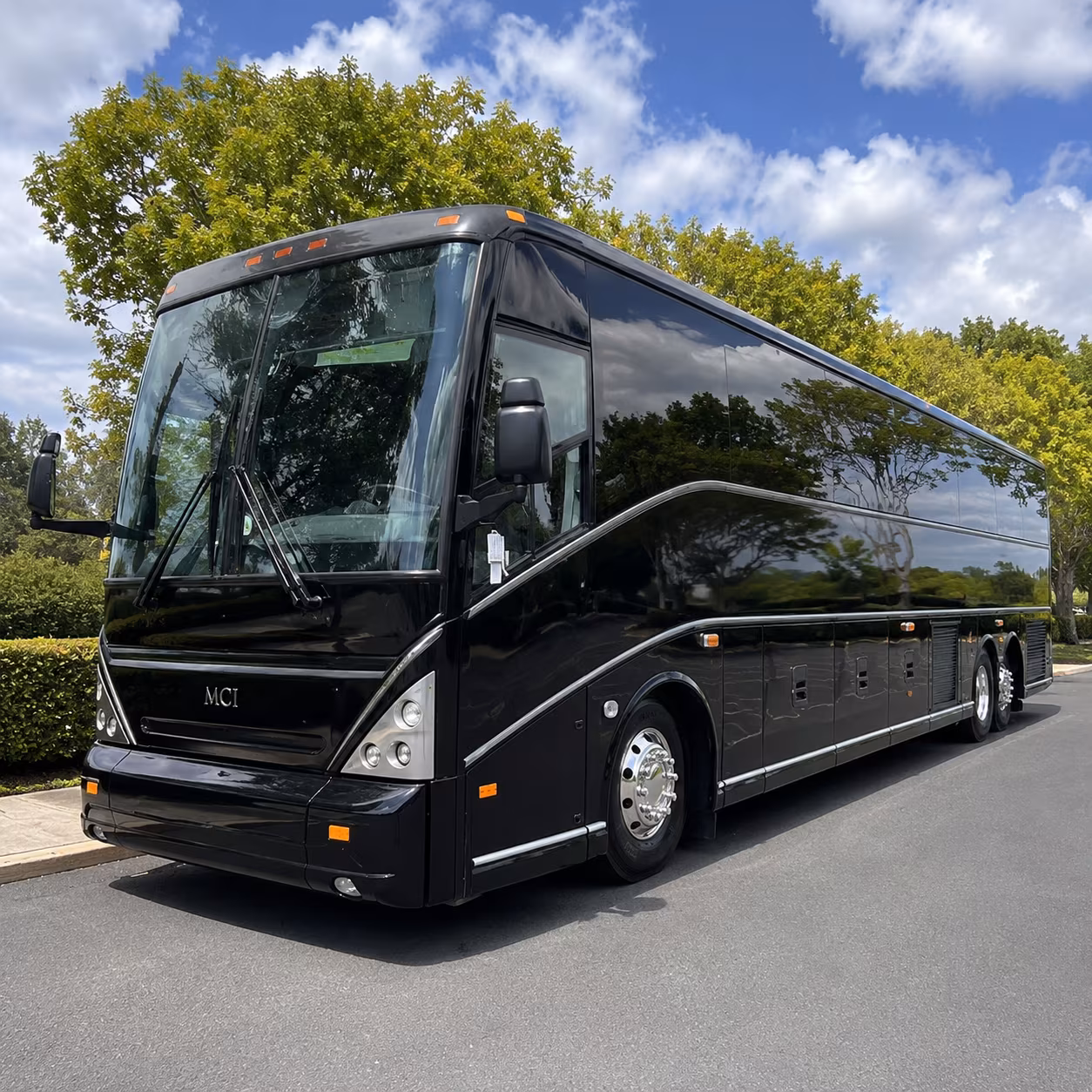 Nashville School Event Transportation party bus exterior