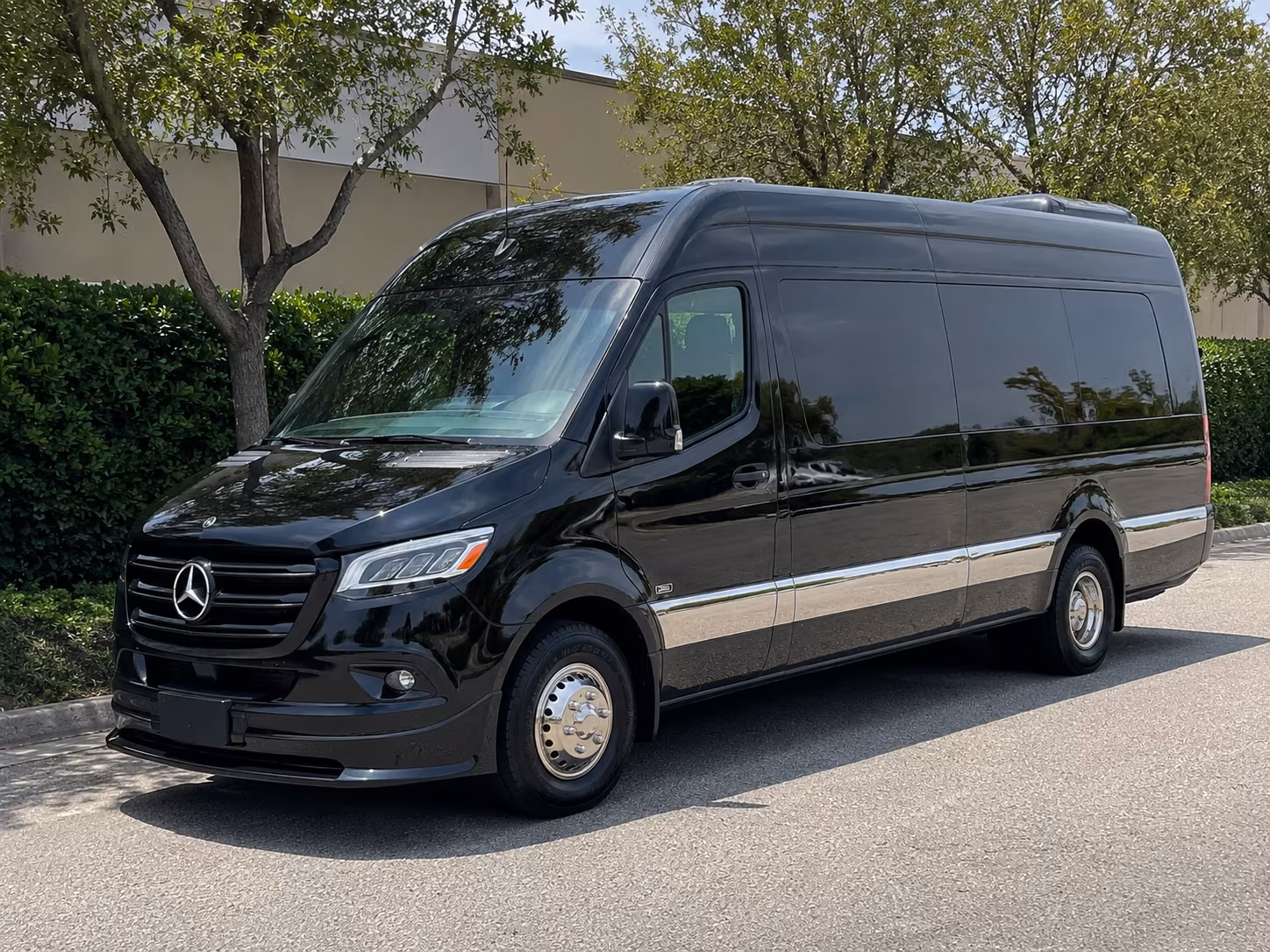 Nashville School Event Transportation party bus exterior