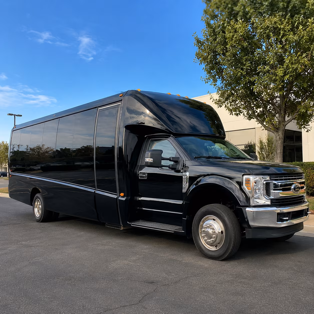 Nashville School Event Transportation party bus exterior